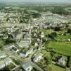 Photos aériennes de Audierne (29770) | Finistère, Bretagne, France - Photo réf. 719652 - Au premier plan l'glise Saint-Rumon, et au second plan, la passerelle des Capucins.