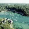 Photos aériennes de Riec-sur-Belon (29340) | Finistère, Bretagne, France - Photo réf. 719805 - Fleuve ctier de Bretagne prs de pont-Aven : 25 Km. Les tablissements ostricoles sont remarquables sur les rives du Blon.