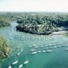  - Photo réf. 719806 - Fleuve ctier de Bretagne prs de pont-Aven : 25 Km. Les tablissements ostricoles sont remarquables sur les rives du Blon.