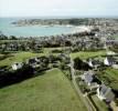 Photos aériennes de Erquy (22430) - Autre vue | Côtes d'Armor, Bretagne, France - Photo réf. 780018 - Vue du centre en bordure de plage