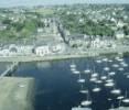 Photos aériennes de "notre-dame-du" - Photo réf. 780322 - Remarquable par le cadre naturel du port dans la ville et par son glise Notre-Dame-de-Bon-Voyage.