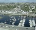 Photos aériennes de Binic (22520) - Autre vue | Côtes d'Armor, Bretagne, France - Photo réf. 780327 - Au coeur de Binic se trouve l'glise Notre-Dame-De-Bon-Voyage et son port de plaisance.