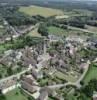 Photos aériennes de "Saint" - Photo réf. 10950 - L'glise Saint-Marien au centre du village.