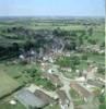 Photos aériennes de "germain" - Photo réf. 10975 - Le centre du bourg et l'église Saint-Germain