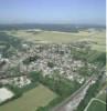 Photos aériennes de Lézinnes (89160) | Yonne, Bourgogne-Franche-Comté, France - Photo réf. 11282 - Vue d'ensemble du village du Tonnerrois.