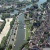 Photos aériennes de "cité" - Photo réf. 11920 - Ville d'Art et d'Histoire, la cité natale de Pasteur, blottie le long de ses canaux, regorge de trésors à découvrir.