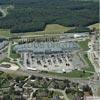 Photos aériennes de Dole (39100) - Le Quartier Mesnils Pasteur | Jura, Franche-Comté, France - Photo réf. 11970 - Le Supermarché CORA
