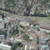 Photos aériennes de "chemin" - Photo réf. 11981 - L'arrivée du chemin de fer s'est accompagné d'un fort développement économique et le quartier de la gare fut alors le nouveau coeur de la cité.