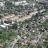 Photos aériennes de "développement" - Photo réf. 11986 - L'arrivée du chemin de fer s'est accompagné d'un fort développement économique et le quartier de la gare fut alors le nouveau coeur de la cité.