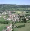 Photos aériennes de "avec" - Photo réf. 12415 - Village avec son glise inscrite  l'inventaire des Monuments Historiques.