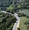 Photos aériennes de "Auberge" - Photo réf. 13320 - On aperçoit l'Auberge du lac.