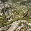 Photos aériennes de Luxembourg (L-2000) - Autre vue | , Luxembourg, Luxembourg - Photo réf. 13417 - Les infrastructures se sont adaptes au relief accident du site.