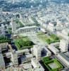 Photos aériennes de "mairie" - Photo réf. 14606 - La ville reconstruite par Auguste Perret après la seconde guerre mondiale est classée au Patrimoine Mondial de l'UNESCO.