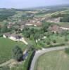 Photos aériennes de "gros" - Photo réf. 15082 - Rotalier, la petite capitale et le plus gros producteur des vins du Sud-Revermont.