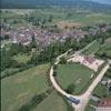 Photos aériennes de "vallée" - Photo réf. 15246 - Blotti autour de son abbaye, dans la vallée du Suran si tranquille.