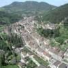 Photos aériennes de Salins-les-Bains (39110) - Autre vue | Jura, Franche-Comté, France - Photo réf. 15416 - Site admirable, important pass historique, richesse architecturale, qualit des eaux, Salins-les-Bains fut aussi longtemps la seule ville industrielle de la province.