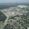 Photos aériennes de Tavaux (39500) - Vue générale | Jura, Franche-Comté, France - Photo réf. 15475 - Vue sur la zone d'industrie chimique.