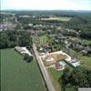 Photos aériennes de "(nord)" - Photo réf. 16146 - Un gros bourg du Jura Nord, situ  l'ore de la fort de Chaux, connu pour ses forges.