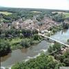 Photos aériennes de "(nord)" - Photo réf. 16148 - Un gros bourg du Jura Nord, situ  l'ore de la fort de Chaux, connu pour ses forges.