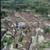 Photos aériennes de "cité" - Photo réf. 16252 - Une petite cit comtoise de Caractre, avec son glise sans clocher et son clocher sans glise