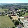 Photos aériennes de "cité" - Photo réf. 16257 - Une petite cit comtoise de Caractre, avec son glise sans clocher et son clocher sans glise