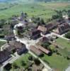 Photos aériennes de Colonne (39800) - Autre vue | Jura, Franche-Comté, France - Photo réf. 16357 - L'glise au clocher comtois  dome et flche octogonale.