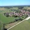 Photos aériennes de Colonne (39800) - Autre vue | Jura, Franche-Comté, France - Photo réf. 16360 - L'glise au clocher comtois  dome et flche octogonale.