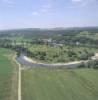 Photos aériennes de "villages" - Photo réf. 16415 - Entre la forêt de la Chaux et la rive gauche du Doubs, deux villages se sont associés.