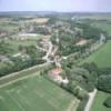 Photos aériennes de "Rivière" - Photo réf. 16428 - Le calme et la douceur de l'environnement, la prsence de la rivire et du canal du Rhne au Rhin contribuent sans aucun doute au plaisir de vivre  Baverans.