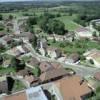 Photos aériennes de "village" - Photo réf. 16473 - Le centre du village avec sa mairie et son glise.