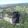 Photos aériennes de "reculée" - Photo réf. 16564 - Belvdre qui s'ouvre sur le cirque de Baume et offre une vue ferique sur la recule.