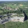 Photos aériennes de "reculée" - Photo réf. 16565 - Belvdre qui s'ouvre sur le cirque de Baume et offre une vue ferique sur la recule.