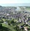 Photos aériennes de "bassins" - Photo réf. 16744 - Vue de Honfleur depuis les bassins, on distigue le Vieux Port au coeur de la ville.