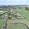 Photos aériennes de "Plaine" - Photo réf. 17247 - Vue d'ensemble d'une commune paisible, nichée au coeur de la plaine du Pays de Caux.