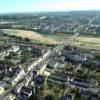 Photos aériennes de "campagne" - Photo réf. 17667 - La Loire, l'ardoise et le tuffeau se cotoient. Saumur est une ville encore un peu à la campagne.