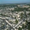 Photos aériennes de Saumur (49400) | Maine-et-Loire, Pays de la Loire, France - Photo réf. 17669 - L'îlot de bâtiments, entre les rues de la Grise, Bodin et Volney, forme un triangle parfait.
