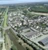 Photos aériennes de "Quartier" - Photo réf. 17984 - Le quartier Saint-Aubin, l'Authion et son système de canalisation.