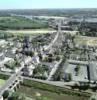 Photos aériennes de "Quartier" - Photo réf. 17985 - Le quartier Saint-Aubin, l'Authion et son système de canalisation.