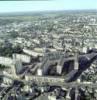 Photos aériennes de "maison" - Photo réf. 18075 - Le quartier Saint-Michel, au démarrage de l'avenue Pasteur. Au centre de la photo, la maison d'arrêt et, à sa gauche, le début du jardin des plantes.