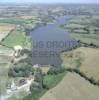 Photos aériennes de Cholet (49300) | Maine-et-Loire, Pays de la Loire, France - Photo réf. 18144 - Le lac de Ribou avec le barrage en bas à gauche
