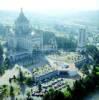 Photos aériennes de "siècle," - Photo réf. 18312 - La Basilique, consacre en 1954, est une des plus grandes glises du XXe sicle. Son campanile s'lve  45 m.