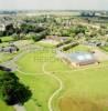 Photos aériennes de Saint-Romain-de-Colbosc (76430) - Le Complexe Sportif | Seine-Maritime, Normandie, France - Photo réf. 18430