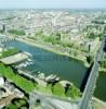 Photos aériennes de Angers (49000) | Maine-et-Loire, Pays de la Loire, France - Photo réf. 18548 - Le pont de la Basse-Chaine