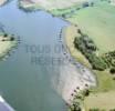 Photos aériennes de Puttelange-aux-Lacs (57510) - Le Lac | Moselle, Lorraine, France - Photo réf. 18779_PAIII70 - Les cabanes au bord du lac