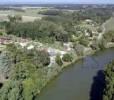 Photos aériennes de "Saône" - Photo réf. 20263 - C'est la Sane qui a forg le destin du village de Glanon et qui continue  attirer les citadins.