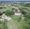 Photos a&eacute;riennes de Auvillars-sur-Sa&ocirc;ne (21250) - Autre vue | C&ocirc;te-d'Or, Bourgogne-Franche-Comt&eacute;, France - Photo r&eacute;f. 20273 - Vue du ch�teau et des alentours