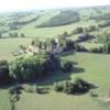 Photos aériennes de Vaudebarrier (71120) - Château de Molleron | Saône-et-Loire, Bourgogne-Franche-Comté, France - Photo réf. 20848 - Le chteau de Molleron est situ sur une terrasse dominant l'Ozolette.