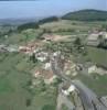 Photos aériennes de Beaubery (71220) | Saône-et-Loire, Bourgogne, France - Photo réf. 21373 - La Grande Rue et son glise nogothique de 1848.