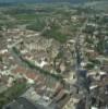 Photos aériennes de "germain" - Photo réf. 21494 - Ce coeur délimité par des remparts abrite l'église St-Germain et sa tour ronde.
