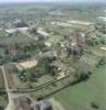 Photos aériennes de "route" - Photo réf. 21599 - Le village présente la particularité d'être construit en grande partie le long de la route départementale 971.
